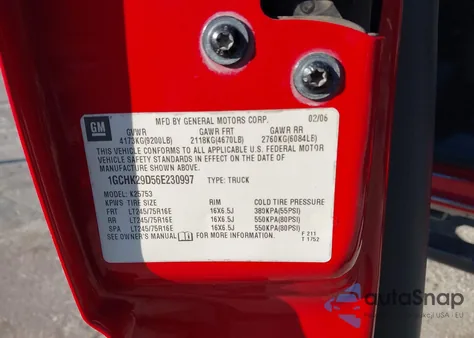 2006 Chevrolet Silverado 2500Hd Work Truck from USA, damaged, VIN 1GCHK29D56E230997